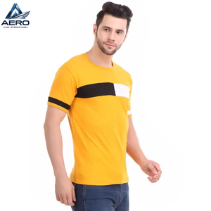 Nouveau T-shirt formel pour homme, mode estivale, manches courtes, col roulé, couleur unie, tricoté, 100% coton, coupe ample, respirant, unique - Product Image 4