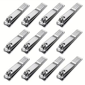 12Pcs Stainless Steel <b>Nail</b> Clippers for Women Men-Curved Blade Sharp Tip <b>Nail</b> <b>Tool</b> Set for Fingernails Toenails & Thick <b>Nails</b> - Product Image 1