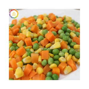 Vegetales Mixtos Congelados Recién Cosechados, Mezcla de 3 Tipos: Maíz, Zanahorias y Guisantes, Alta Calidad, Agricultura Vietnamita - Product Image 1