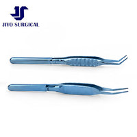 Pince rectifiante supérieure D&K Troutman de Jiyo Surgical Co., modèle MP-4560, 4 1/2 pouces, en titane, inclinée à 45 degrés, instrument professionnel