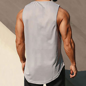 Best Selling Men's Sleeveless Muscle Tank Top Breathable Gym <b>Clothing</b> for Workout - Product Image 2
