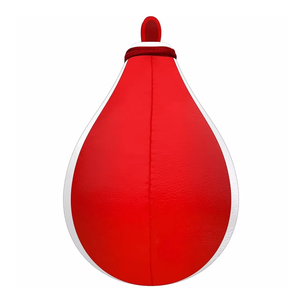 Pera de velocidad para boxeo de PU/cuero, saco de boxeo giratorio, pelota de velocidad para ejercicio y entrenamiento físico - Product Image 2