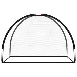 Red de Práctica de Golf de Poliéster Negra de 118.1"x59.1"x82.7" para Entrenamiento - Product Image 3