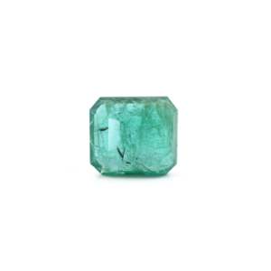 Natural Zambian Emerald 5.08 Carat Loose Gemstone Emerald Cut for Fine Jewelry - Product Image 2