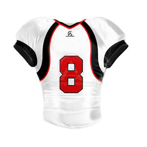 Uniforme de football américain personnalisé, tissu respirant, adapté aux entraînements, aux matchs et aux compétitions officielles dans le monde entier - Product Image 5