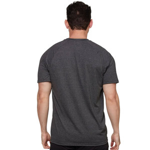 Summer Men's Active Quick Dry Crew Neck Workout Short Sleeve Bulk Elastic Breathable Skin Friendly Fabric TShirt - Product Image 4