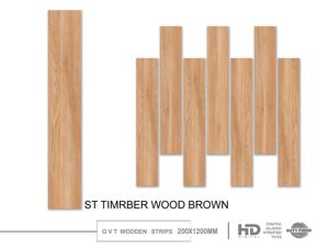 Carreaux de porcelaine vitrifiée numériques de designer 8x48, planches longues pour la décoration intérieure et le développement de sols - Product Image 5