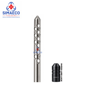 Cánula de Liposucción Becker Grater con Mango Super Luer Lock, Instrumento de Cirugía Plástica de Acero Inoxidable para Transferencia de Grasa, CE - Product Image 3