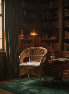 Silla de Bambú Fabiano, Elegante y Cómoda, Asiento Moderno para Apartamentos, Hoteles, Espacios Exteriores, Muebles para el Hogar - Product Image 5