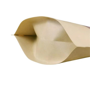 Pochette autoportante en papier kraft haute barrière réutilisable pour emballage alimentaire haut de gamme, taille personnalisée - Product Image 3