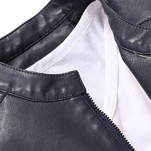 Blouson de moto en cuir de mouton pour homme, coupe-vent, fabriqué au Pakistan, haute qualité, couleur blanche, prix raisonnable, OEM - Product Image 5