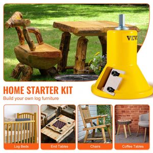 Home Master Premium in alluminio acciaio legno taglio taglio tenone a doppia lama dritta viti a bottone per strumento fai da te - Product Image 2