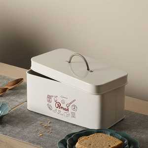 Modern Metal Bread Box Elegant <b>Container</b> <b>for</b> <b>Kitchen</b> Countertop Pantry Home and Food <b>Storage</b> Organization - Product Image 4