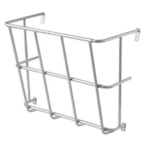 Comedero de Heno para Ganado de Acero Resistente, 18.5 Galones de Capacidad, 24.4 Pulgadas de Largo, Comedero de Heno para Caballos y Cabras Montado en la Pared, Comederos para Animales - Product Image 6