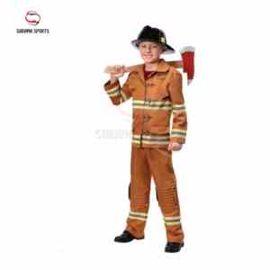 Combinaisons de pompier de qualité supérieure, doublure en tissu respirant, vêtements de pompier, style veste et pantalon avec caractéristiques de sécurité - Product Image 5