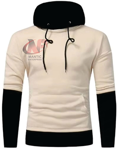 Sudadera con Capucha de Fabricante de Ropa Urbana, Estampado Puff, Forro Polar Grueso, Estilo Deportivo, Oversize, Vintage para Hombre - Product Image 1