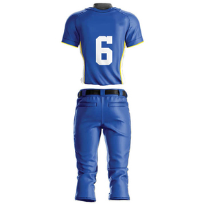 Ensemble de maillots de baseball pour hommes de couleur personnalisée, antibactérien de haute qualité, respirant et à séchage rapide, avec logos personnalisables. - Product Image 2