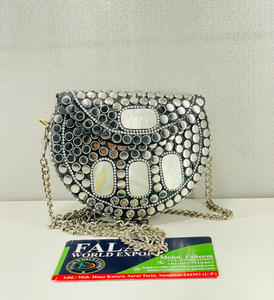 Haute qualité nouveauté élégant femmes pochette en métal sac à main Vintage bohème soirée sac à main mariée pochette sacs à main par FWE - Product Image 4