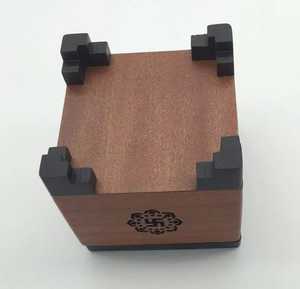 Nouveau brûleur à bakhoor artisanal en bois coloré à motif, pour mariage, usage religieux, parfum aromatique, brûleur d'encens en bois durable, support pour bâtonnets d'encens - Product Image 4