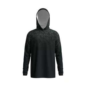 Camisa de Pesca con Capucha para Hombre, Protección Solar UPF 50+, Manga Larga, Protección UV para Exteriores, Ligera, para Senderismo - Product Image 2