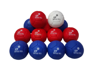 Juego de Bolas de Boccia Lvi, 6 Rojas, 6 Azules, 1 Blanca, Estuche Portátil de Plástico, Diámetro 26.2-27.8cm, Juego al Aire Libre para Todas las Estaciones - Product Image 3