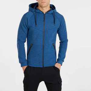 New Fashion Men's Autumn Winter Breathable 100% <b>Polyester</b> Customizable Solid Color Gym <b>Hoodies</b> Long Sleeve Tracksuit Set for - Product Image 2