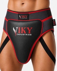 Protector Profesional de Cuero Ajustable con Cierre de Cordones para Ingle y Abdomen para Boxeo, Muay Thai y MMA - Product Image 6