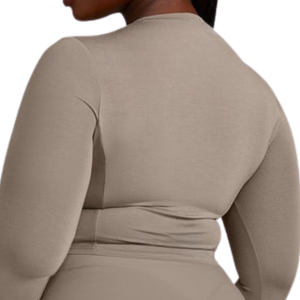 Sudadera Casual de Manga Larga para Mujer, Cuello Redondo, Corte Holgado, Ligera, Cómoda, Estilo Urbano, para Uso Diario - Product Image 4