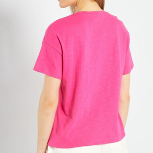 เสื้อยืดลำลองผู้หญิง น้ำหนักเบา สวมใส่สบาย พรีเมียม ทรงโอเวอร์ไซส์ แฟชั่นทันสมัย สำหรับผู้หญิง - Product Image 4