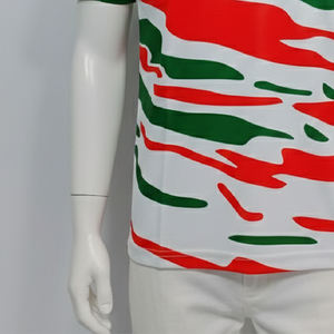 เสื้อฟุตบอลซับลิเมชั่นคุณภาพเยี่ยม ด้านหน้าแบบอินเตอร์ล็อค และด้านหลังแบบไมโครเมช โพลีเอสเตอร์ 100% 140 กรัมต่อตารางเมตร - Product Image 5