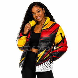 Veste matelassée pour femme de haute qualité personnalisée par sublimation Cosh International, manteau d'hiver en duvet, dernier design, chaud - Product Image 1