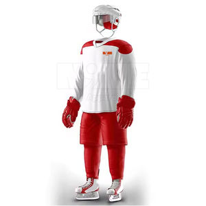 Uniforme de hockey sur glace de qualité supérieure, prix de gros, uniforme de hockey sur glace 100% polyester - Product Image 3