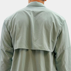 Camisa de Caza y Pesca para Hombre, Manga Larga, Transpirable, de Poliéster, Estilo Safari, con Estampado Invernal 50 Front - Product Image 5