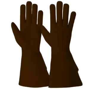 Gants de soudage TIG en cuir de mouton pour la sécurité industrielle avec doublure en coton, ignifuges, protection des mains pour la construction - Product Image 5