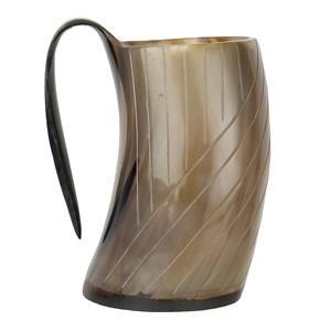 Mug en corne à boire viking de style animal naturel, écologique, poli de qualité supérieure, nouvelle arrivée, petites tailles, décoration d'intérieur - Product Image 1