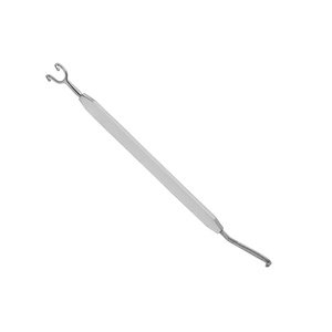 Couteau chirurgical à double extrémité coudé avec guide et écarteur à 2 embouts sphériques en acier inoxydable – Instrument de précision pour la chirurgie - Product Image 4