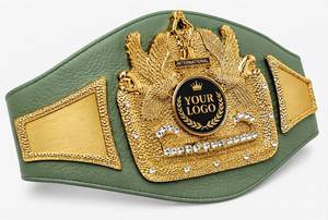 Cinturón de Campeonato Profesional Personalizado de Metal para Lucha Libre, Boxeo, MMA, Taekwondo y Grappling - Product Image 2
