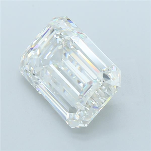 Diamant de laboratoire taille émeraude 10,02 carats, couleur G, clarté VS2, CVD, poli à la main pour la fabrication de bijoux, fiançailles et mariage - Product Image 2