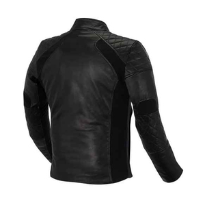 Motorbike Leather Jacket High Quality Premium Cow Leather With <b>Protector</b> Motorbike Riding Breathable Motorcycle Racing Jacket - Product Image 4