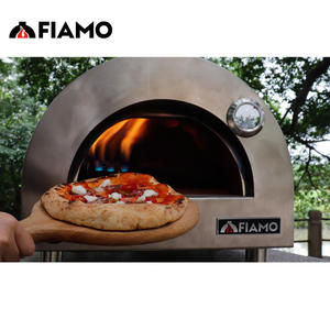 Los hornos promocionales de la bóveda de la pizza del gas del precio bajo del OEM de la encimera sostienen 4 pizzas con la piedra de la pizza - Product Image 5