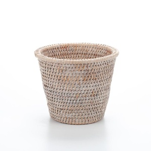 Luxury Handmade Modern Rattan Woven Eco-Friendly Planter <b>Basket</b> Natural Decorative <b>Flower</b> Pot Cover with Customizable Capacity - Product Image 4