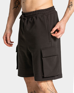 Shorts de sport décontractés pour hommes, coupe slim, respirants, en coton, pour la course à pied, design personnalisé - Product Image 1