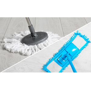 Serpillère en coton à boucles robustes, qualité commerciale et industrielle, pour le nettoyage des sols domestiques et en bois dur - Product Image 6