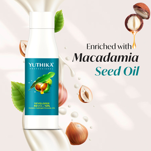 Yuthika ตัวช่วยพัฒนาเส้นผม40มล. (12%) ขนาด500มล. สำหรับสีผมที่ดีที่สุดผลิตในอินเดีย - Product Image 5