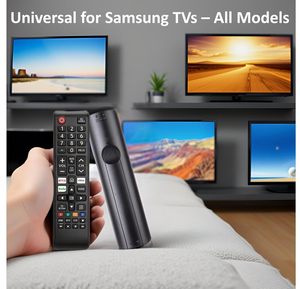 Télécommande universelle pour téléviseurs Samsung LED LCD Smart TV, configuration facile, télécommande de remplacement pour usage domestique - Product Image 4