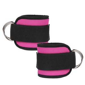 Reinforced Stitching <b>Ankle</b> Straps for Heavy Weightlifting Padded Gym Attachment for Leg Pulley and Cable Exercises - Product Image 3
