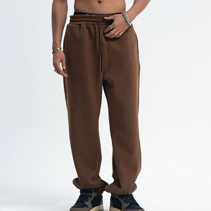 Nouveau pantalon de survêtement homme style basique personnalisé avec logo, collection Printemps-Été 2025, ultra-élastique et style hip-hop - Product Image 3