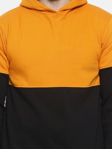 Sudadera con Capucha para Hombre, Diseño Color Block, Corte Regular, Informal, Tejido de Algodón, para Otoño - Product Image 5
