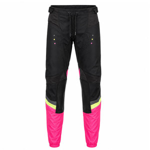 Pantalons de course pour hommes, pantalons de motocross avec poches cargo, taille à cordon de serrage pour les sports moto et la conduite tout-terrain - Product Image 1