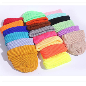 New Fashion Men Women Warm <b>Snow</b> Winter Casual Beanies Solid 23 Colors Favourite Knit <b>Hats</b> Hip Hop Casual Male Bonnet - Product Image 5